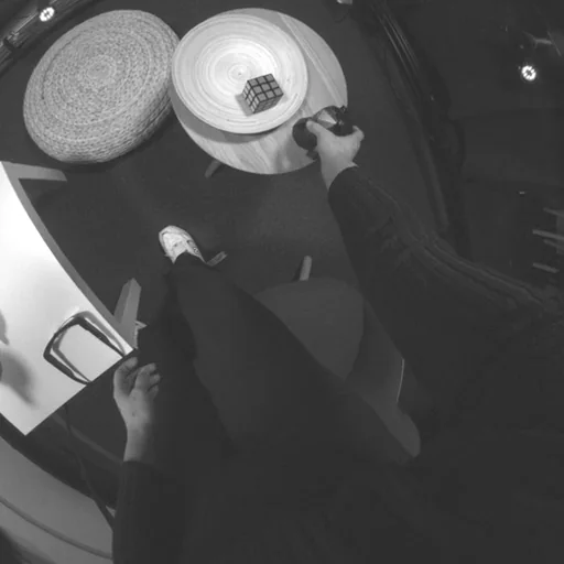 Human demonstration: lifting a coffee pot